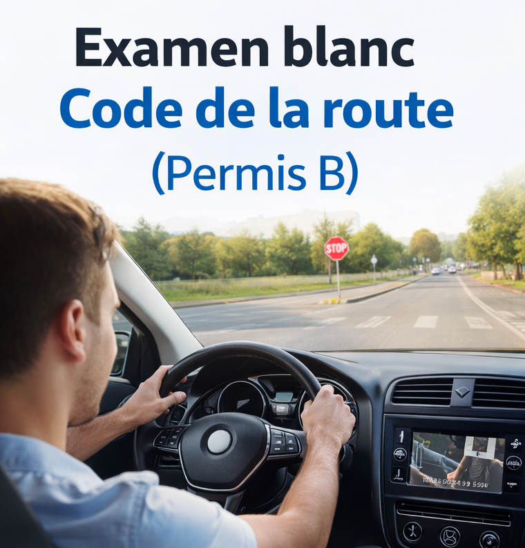 Examen blanc Code de la route (Permis B)