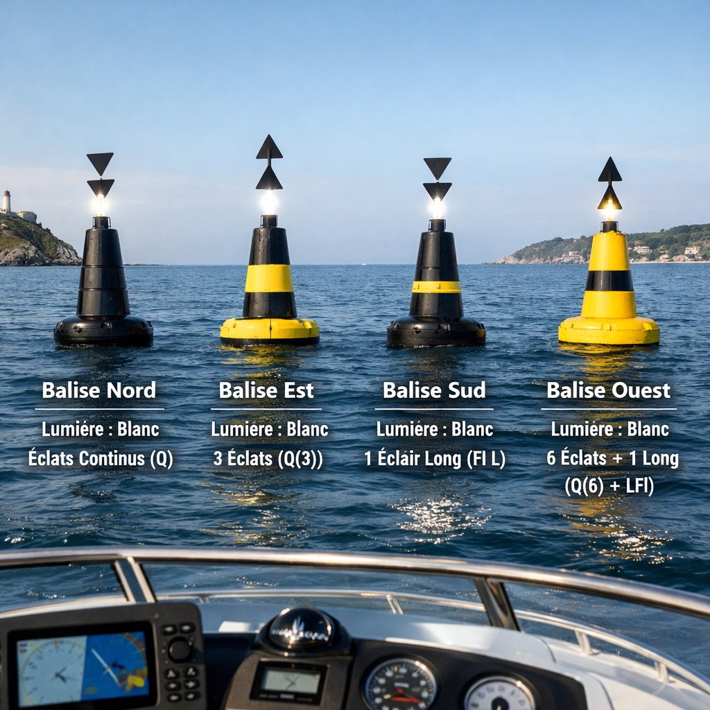 Bases nautiques et signalisation maritime essentielle