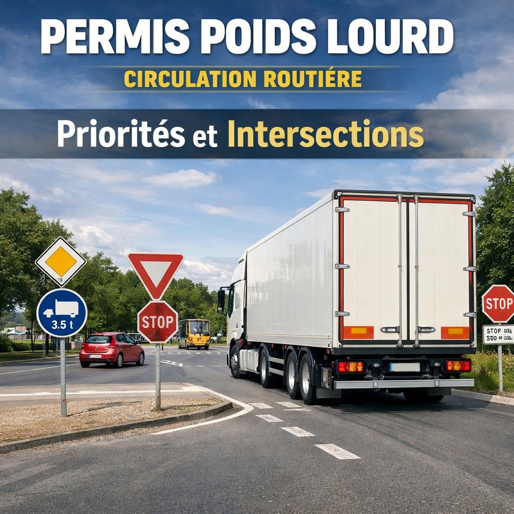 Couverture — intersection avec poids lourd