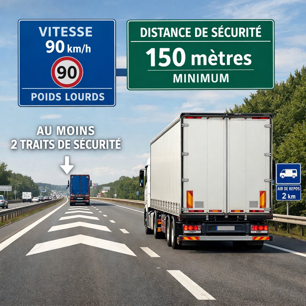 Vitesses et distances de sécurité