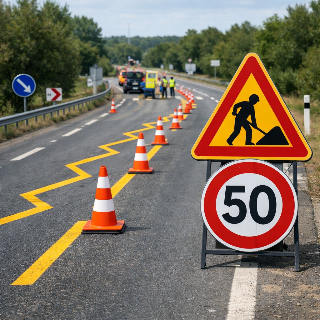 La signalisation temporaire et de chantier