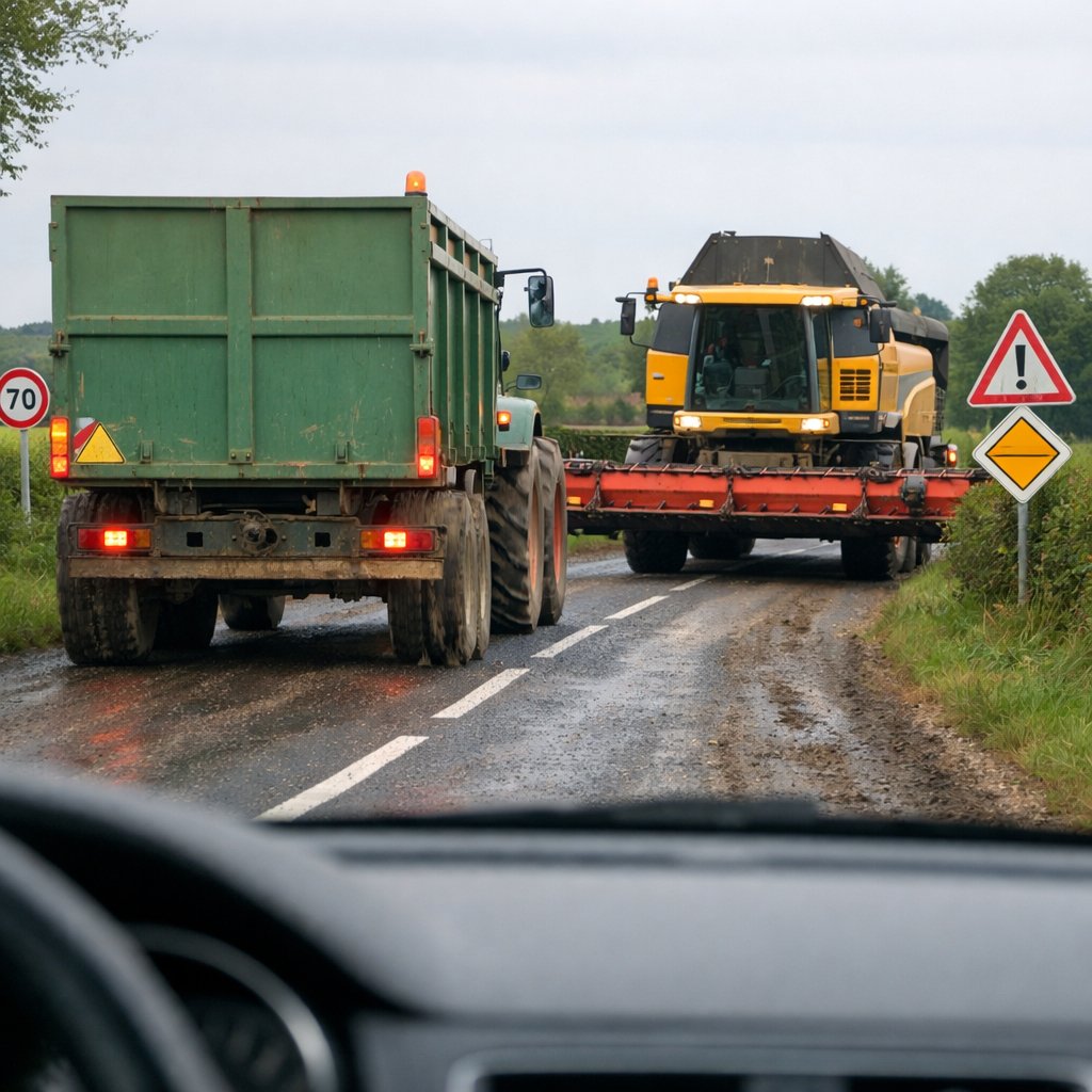 Convois agricoles et engins spéciaux