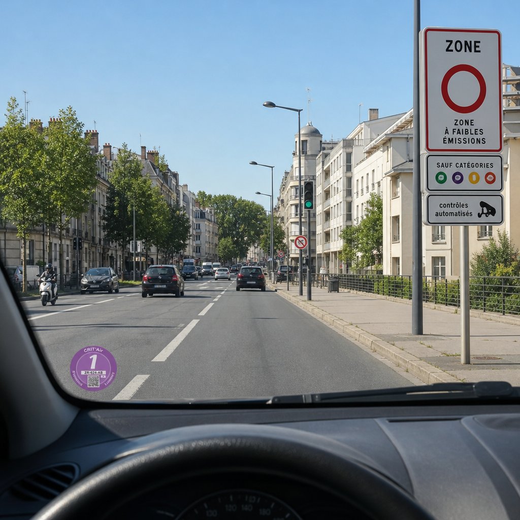Pollution, ZFE et vignette Crit'Air