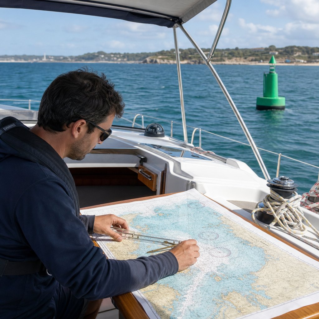 Latitude, longitude et calcul de cap