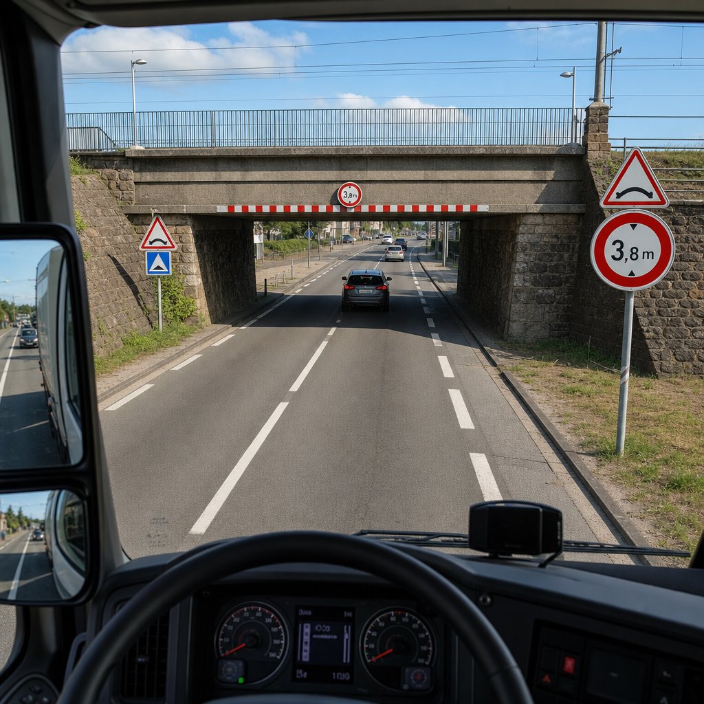 Gabarit, hauteur et ponts : lire la signalisation PL