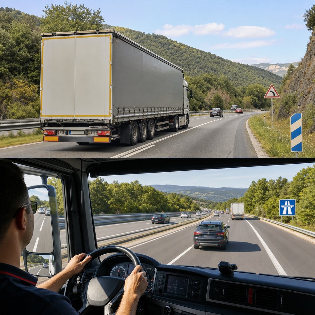 Éco-conduite du poids lourd et consommation