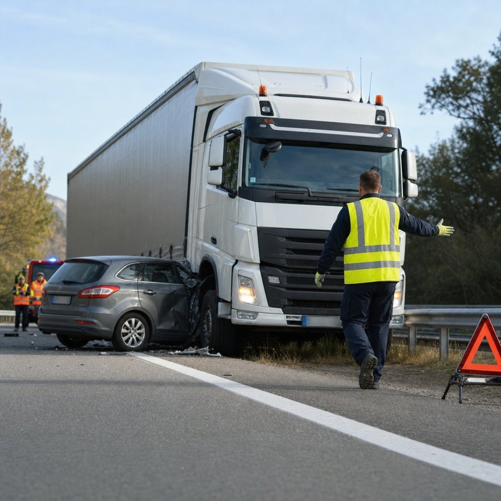Premiers gestes face à un accident impliquant un PL