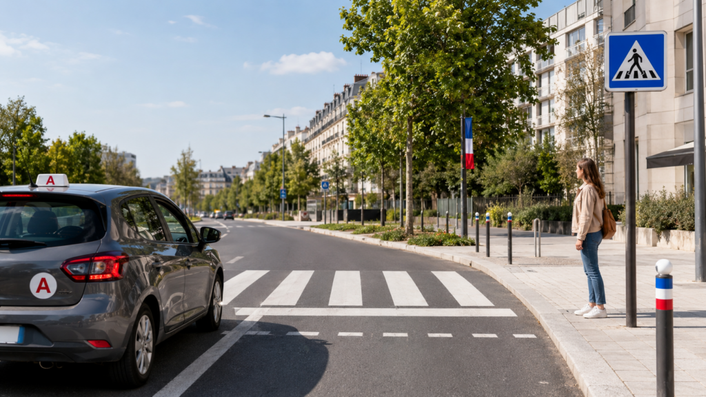 Code de la route 2027 : visibilité avant un passage piéton